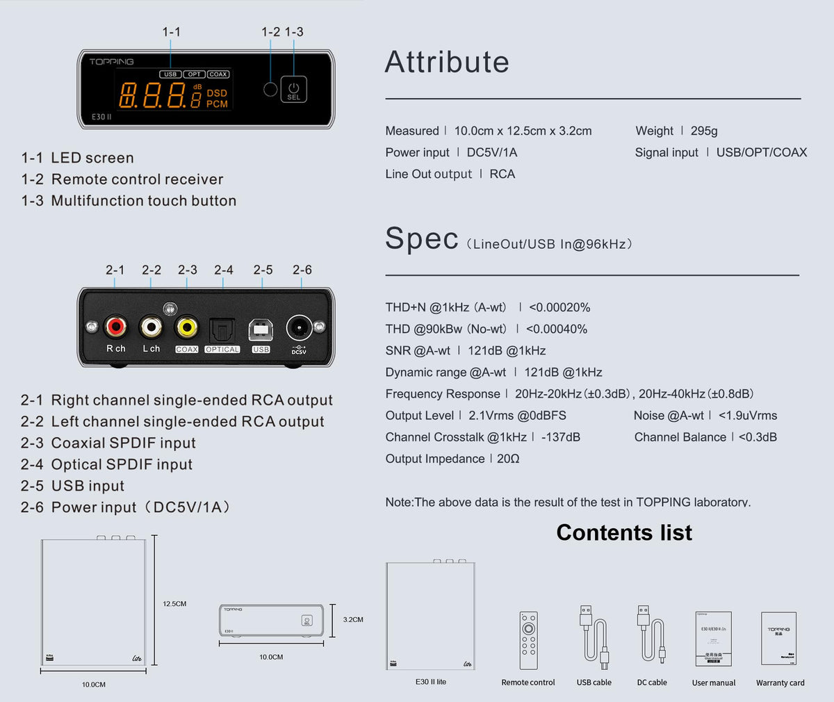 Black Hi-Res DAC Preamp Z600367