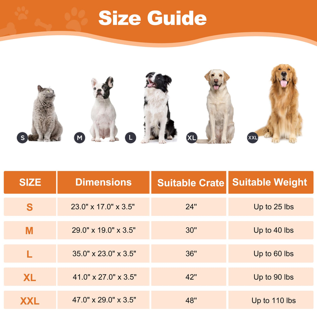Washable Dog Bed 35 Inch Grey I58599