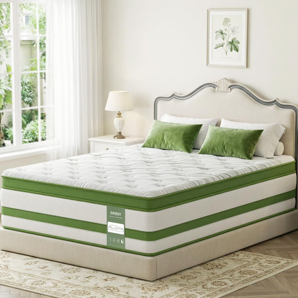 14 Inch Hybrid Memory Foam Full Size Mattress H709727