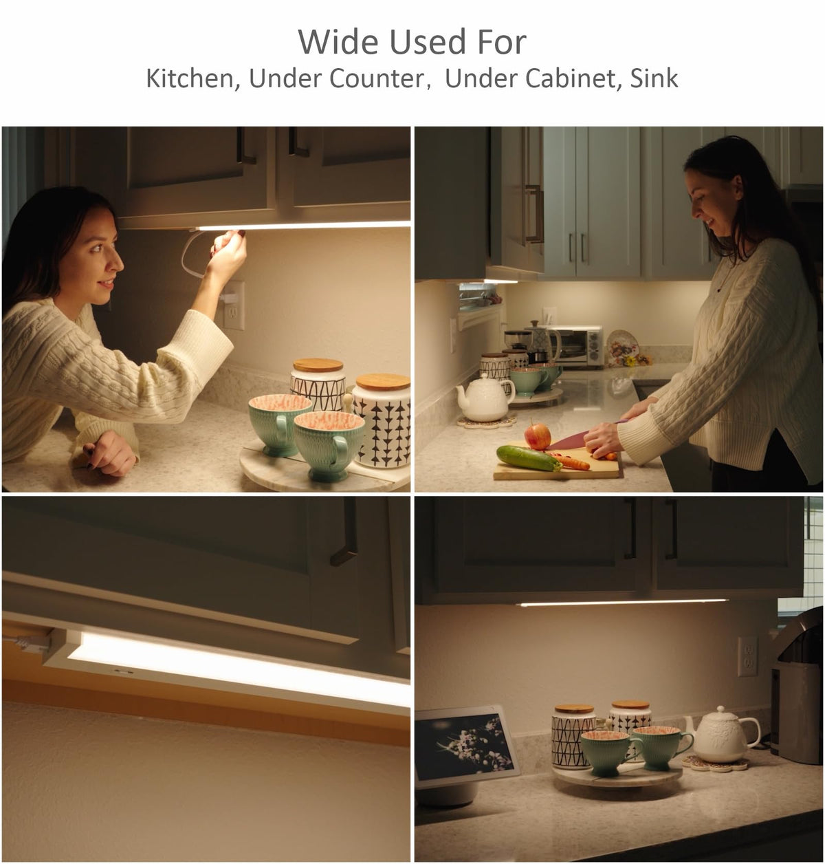24 Inch 12W Dimmable LED Under Cabinet Lighting A73620