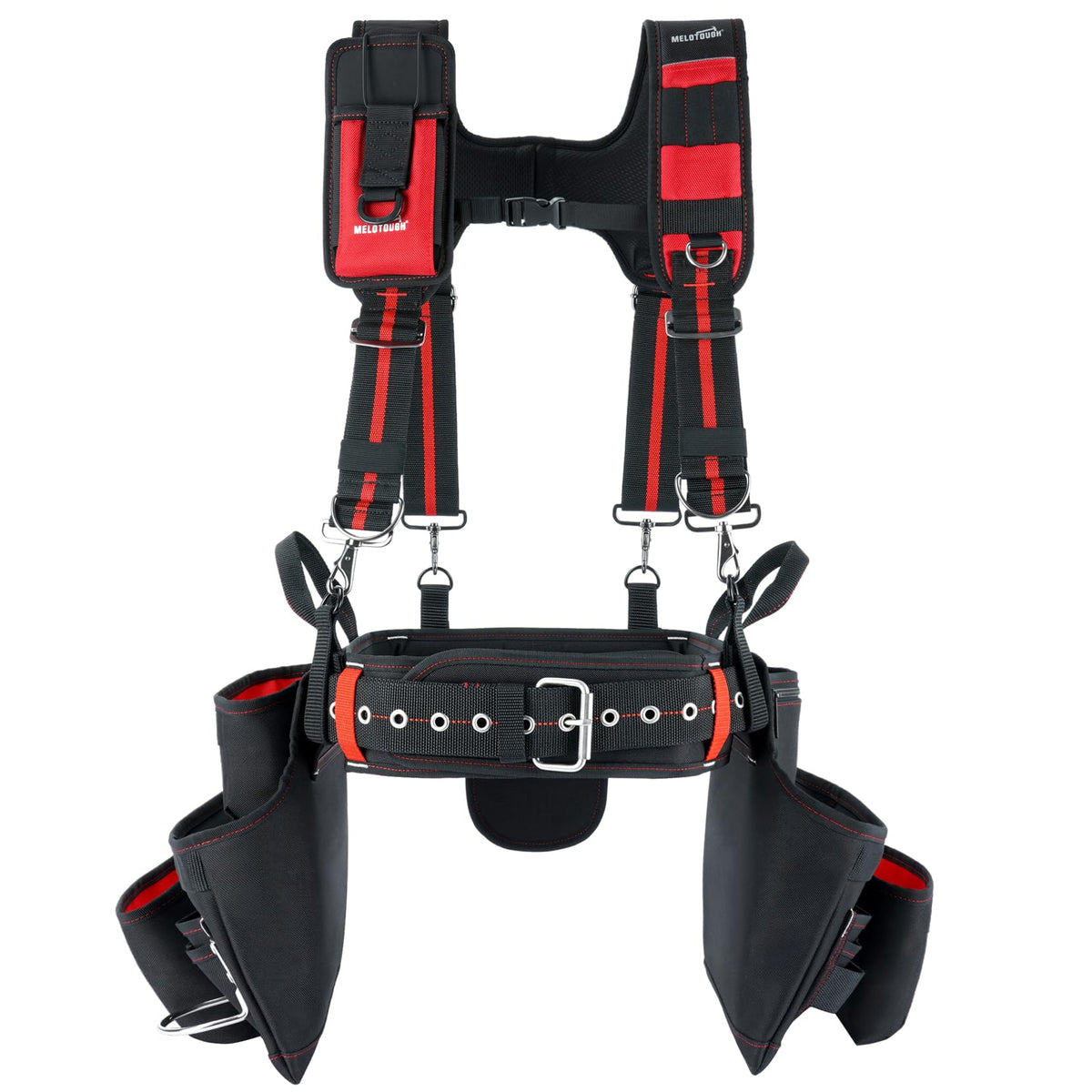 Tool Belt with Suspenders and Tool Pouch J430589