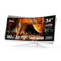 White 34" 180Hz Curved Gaming Monitor F681