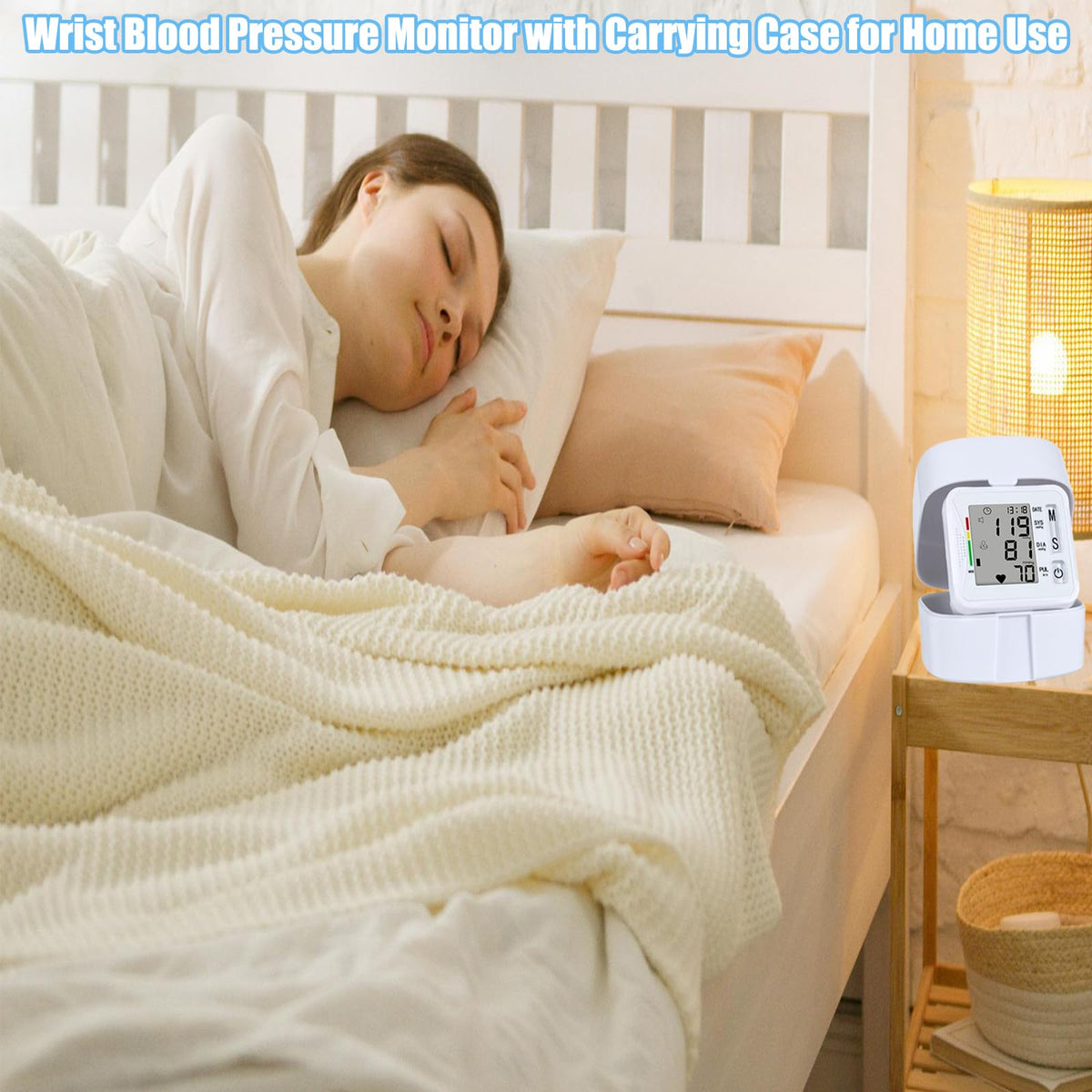 Wrist Blood Pressure Monitor with Carrying Case G52043
