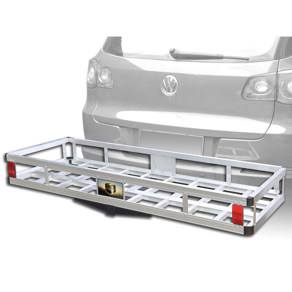 60 in Aluminum Hitch Carrier 500 lb O8837