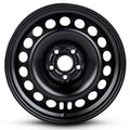 16 Inch Black Painted Steel Rim P11220