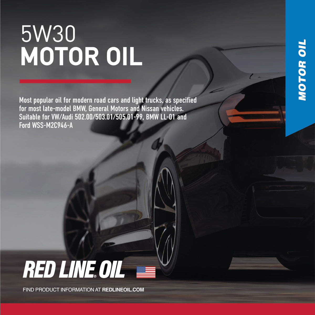 5W30 Fully Synthetic Motor Oil 1 Quart W789