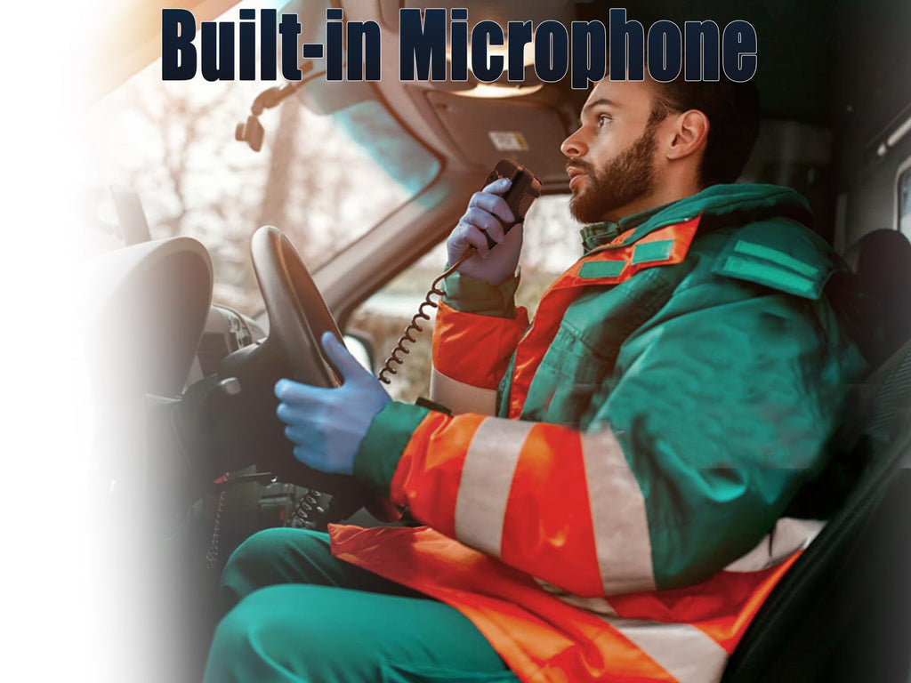 Car Siren Horn with Mic PA Speaker System I856