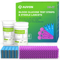 Blood Glucose Test Strips & Lancets Kit, 100 Pack, 30 Gauge H21158