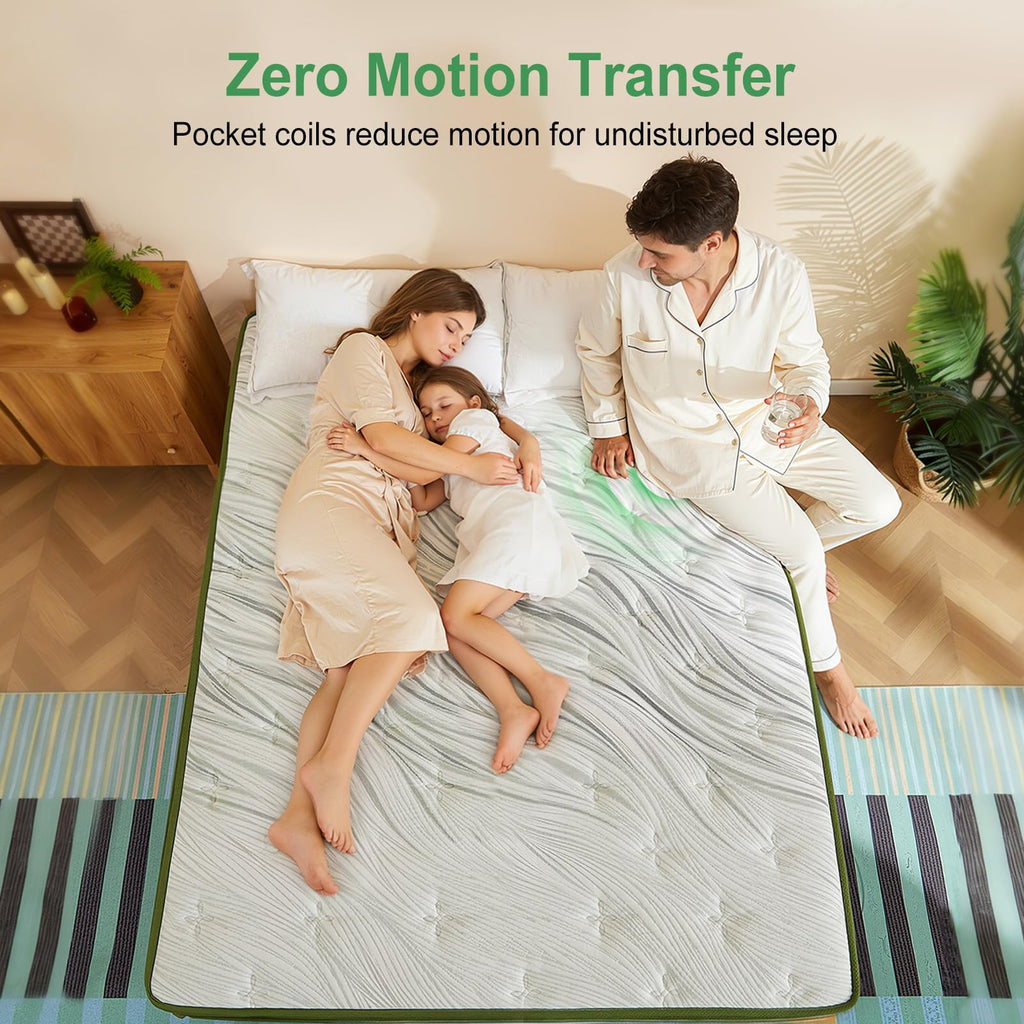 14 Inch Hybrid Memory Foam Full Size Mattress H709727