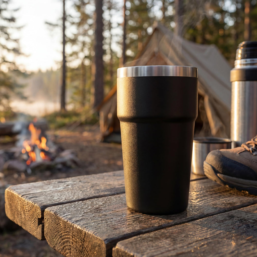 16oz Stainless Steel Insulated Tumbler with Lid L9343