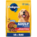 Adult Complete Nutrition Dry Dog Food Steak & Vegetable 18 lb W453502