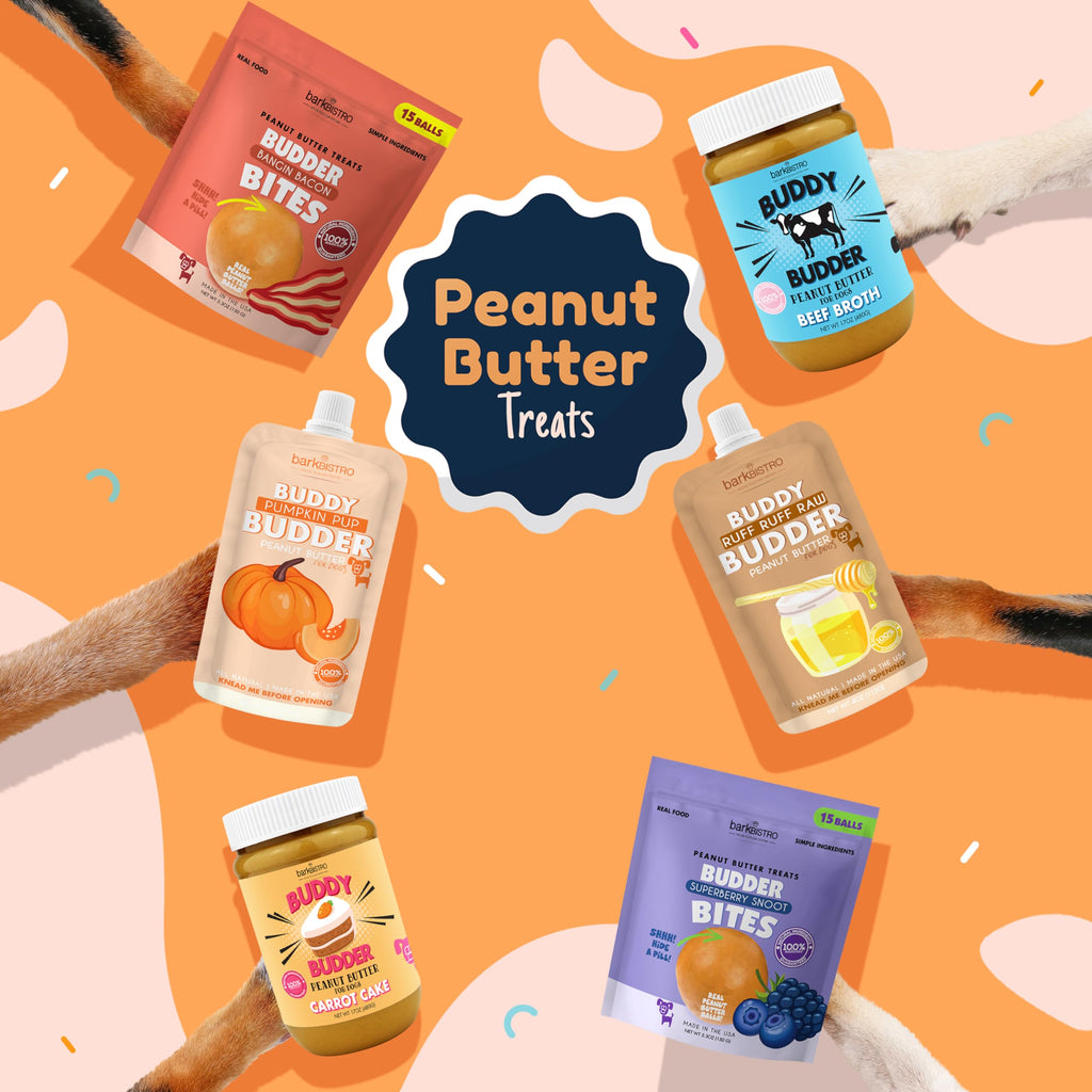 100% All Natural Dog Peanut Butter Set of 2 17oz E408156