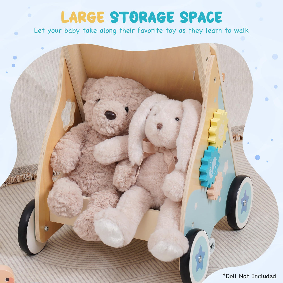 Wooden Baby Walker M562