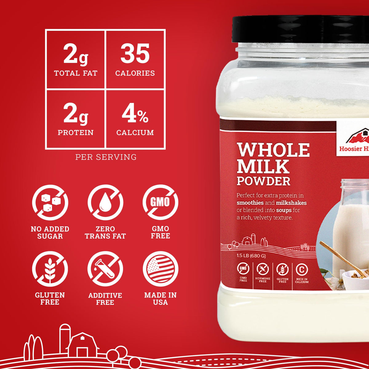 Whole Milk Powder 1.5LB Z7851