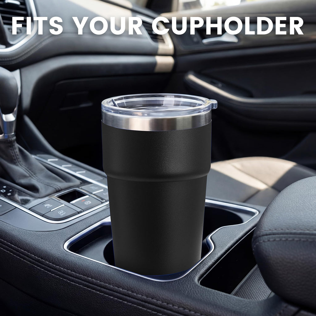 16oz Stainless Steel Insulated Tumbler with Lid L9343