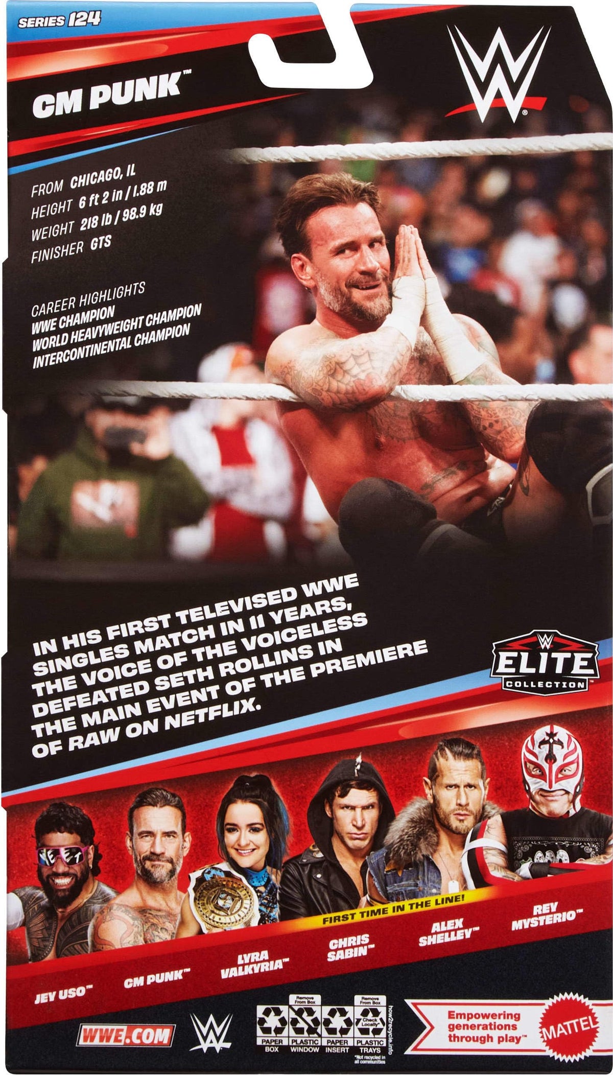 WWE Elite Action Figure & Accessories X99215