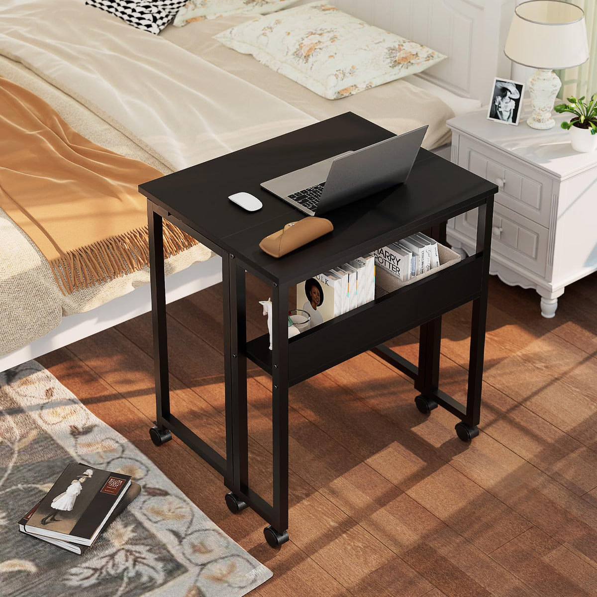 Folding Desk with Wheels L721