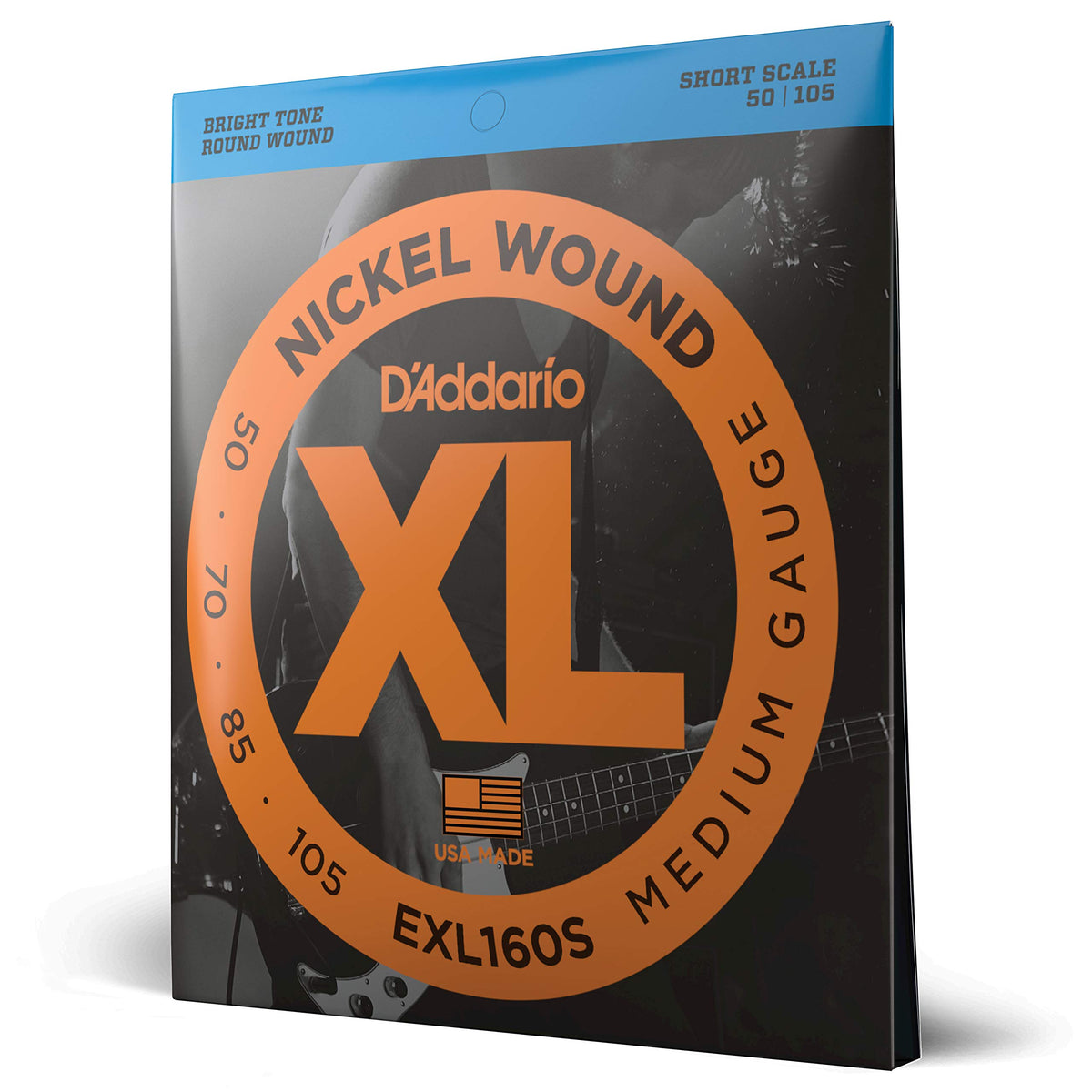 Nickel Bass Guitar Strings 50-105 Short Scale K1756