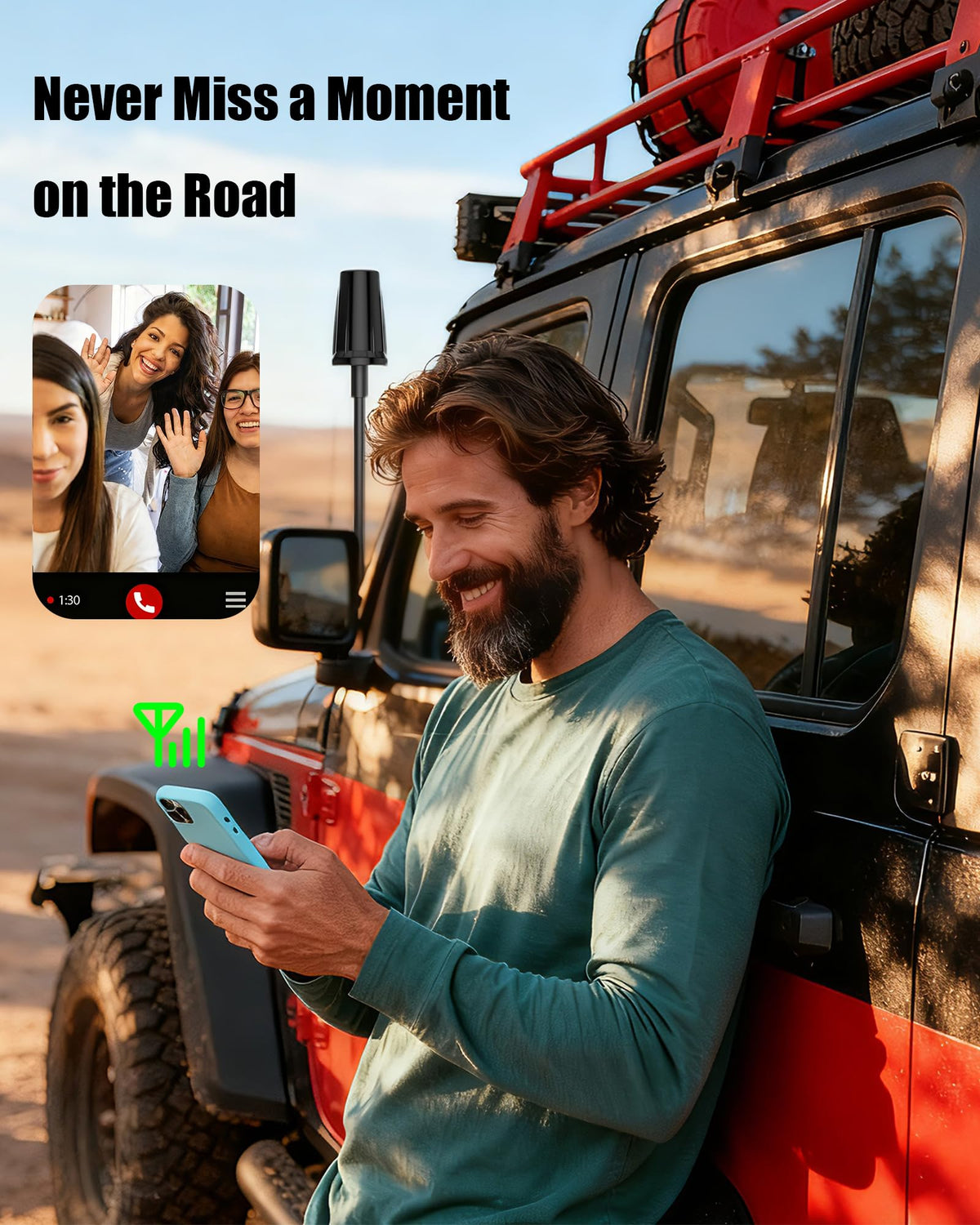 Cell Phone Signal Booster for Truck RV Vehicle N897