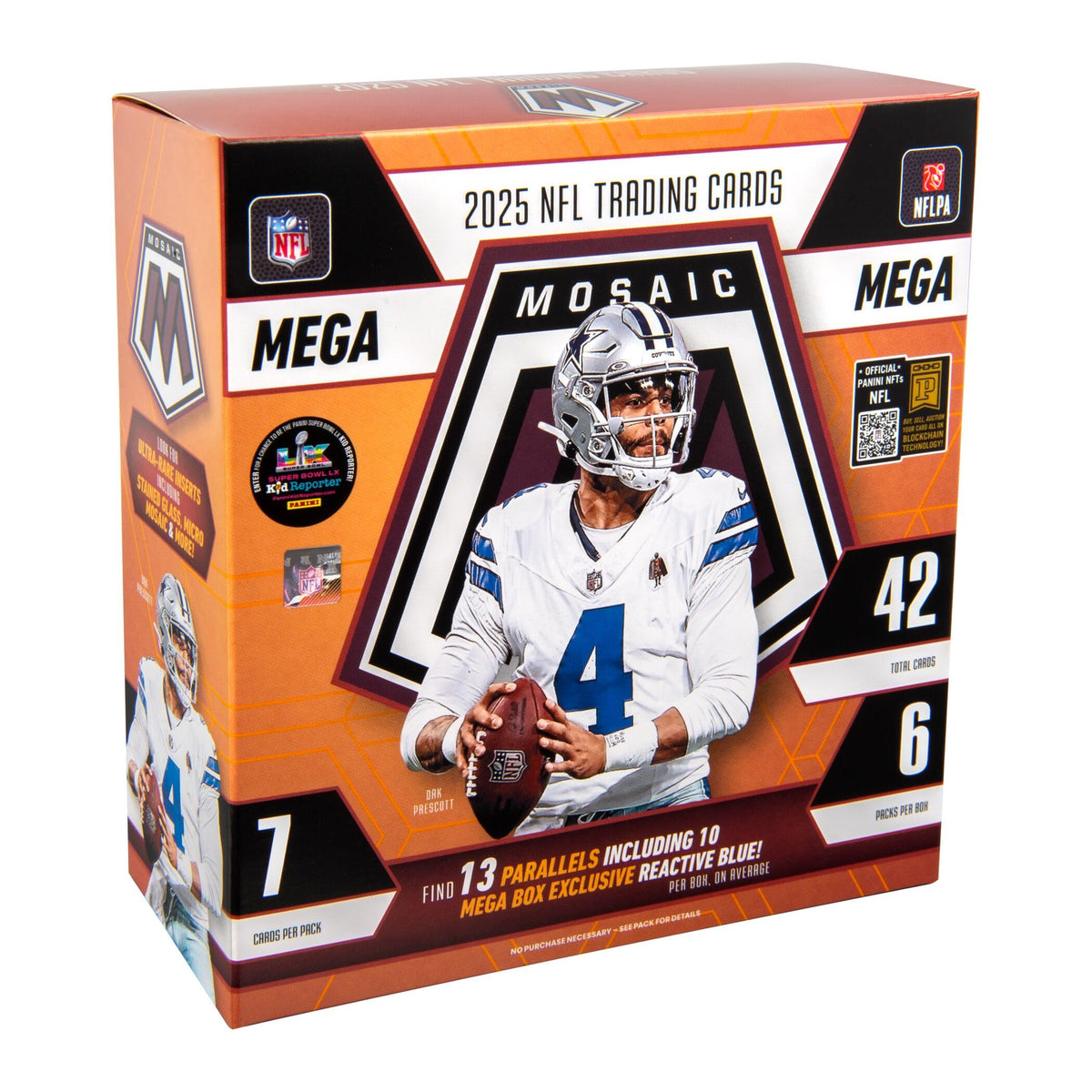 Football Trading Cards Mega Box D192