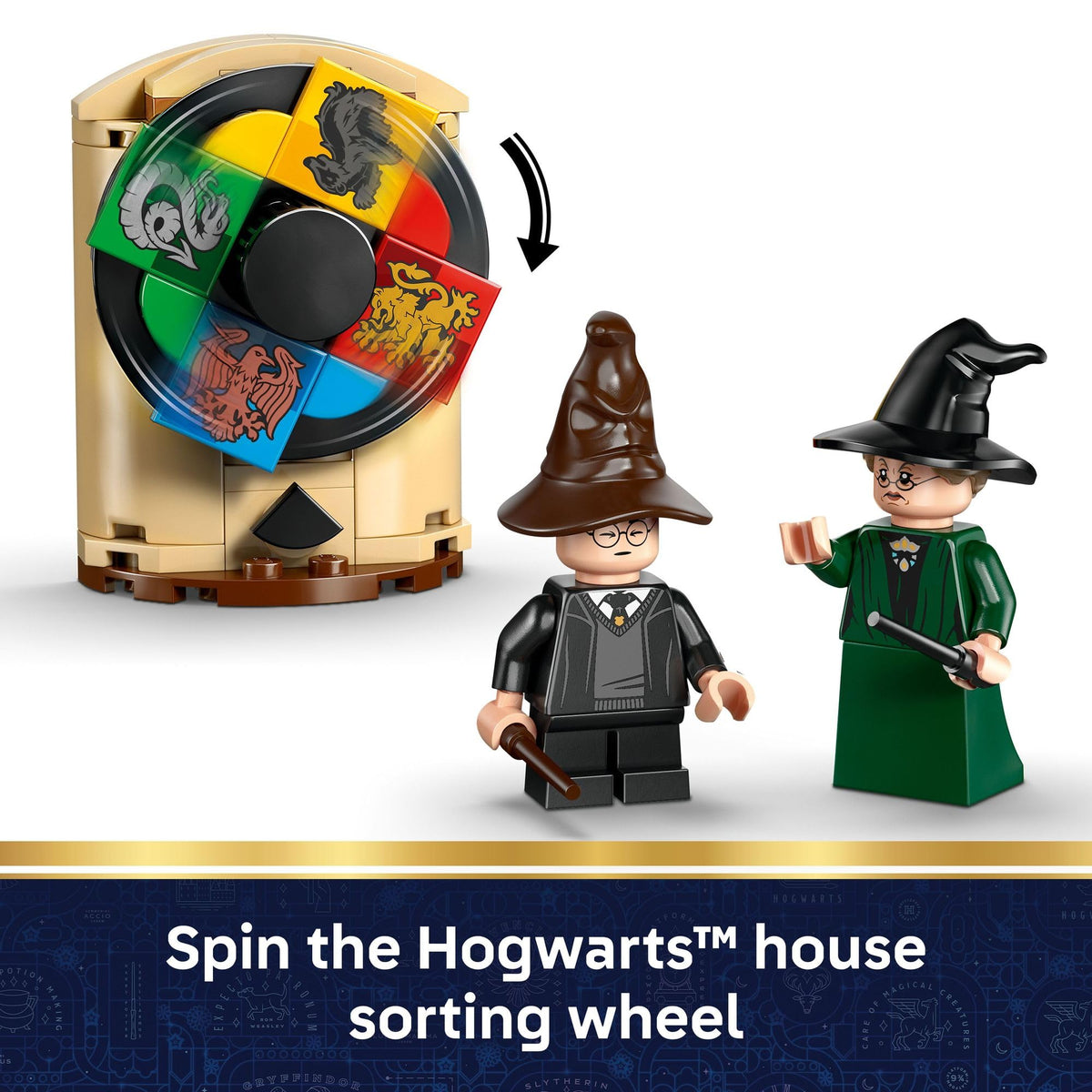 LEGO Harry Potter Hogwarts Castle Sorting Hat Ceremony 76460 I885