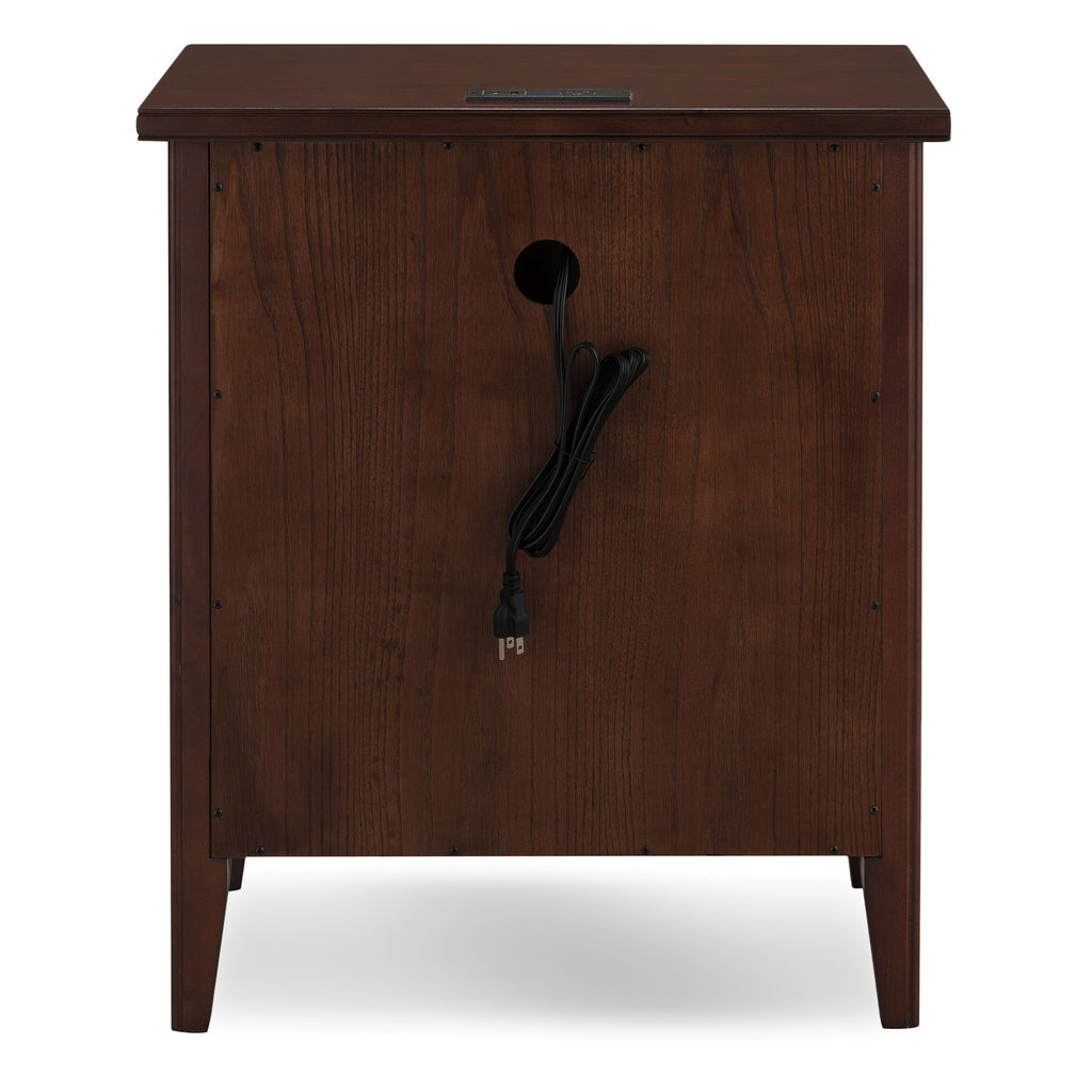Chocolate Cherry Nightstand Side Table O13271