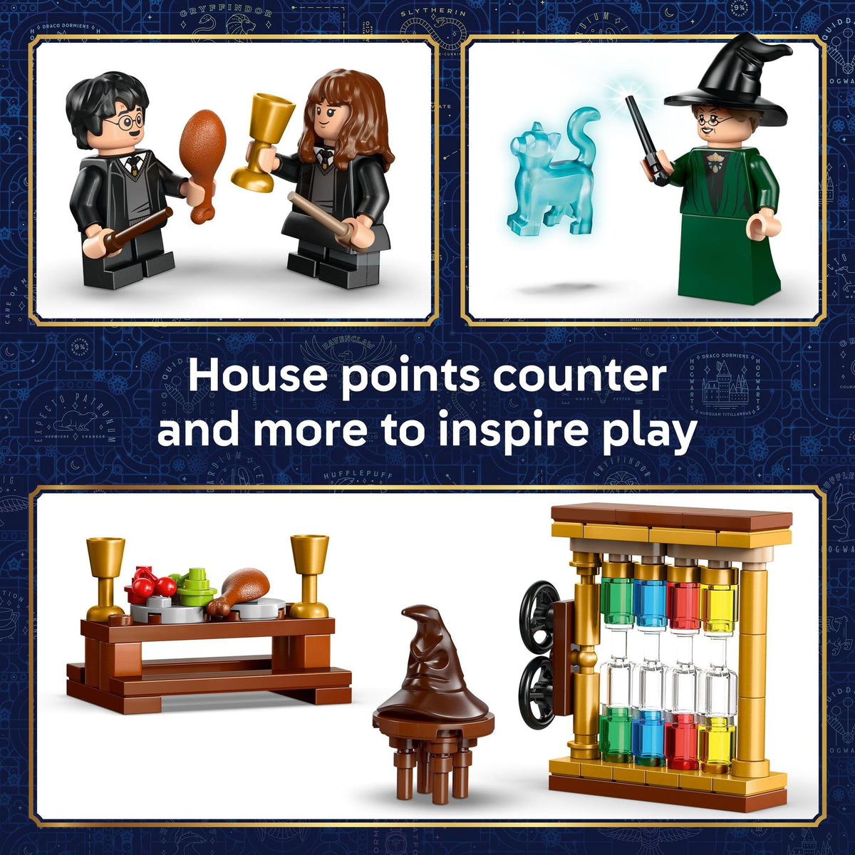 LEGO Harry Potter Hogwarts Castle Sorting Hat Ceremony 76460 I885
