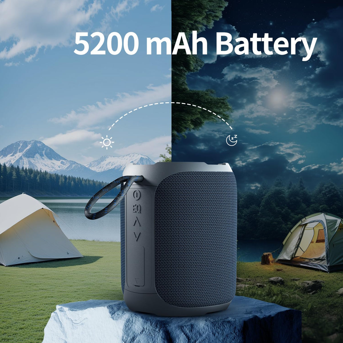 Portable Bluetooth Speaker 40W IPX7 Waterproof S728784