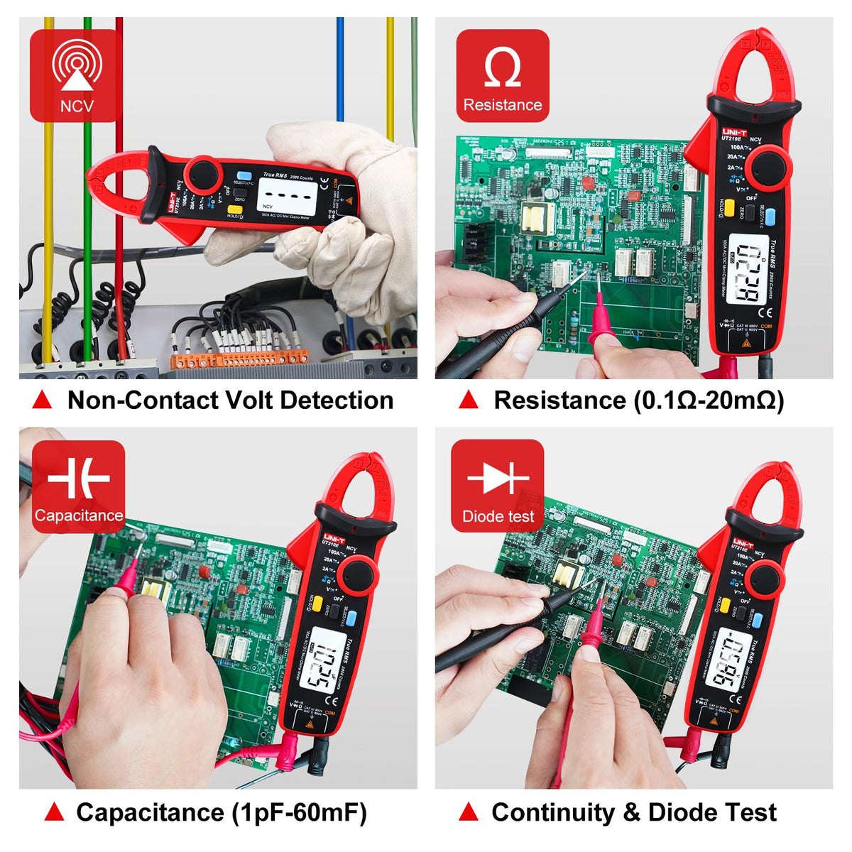Mini Digital Clamp Meter & Phillips Screwdriver E985