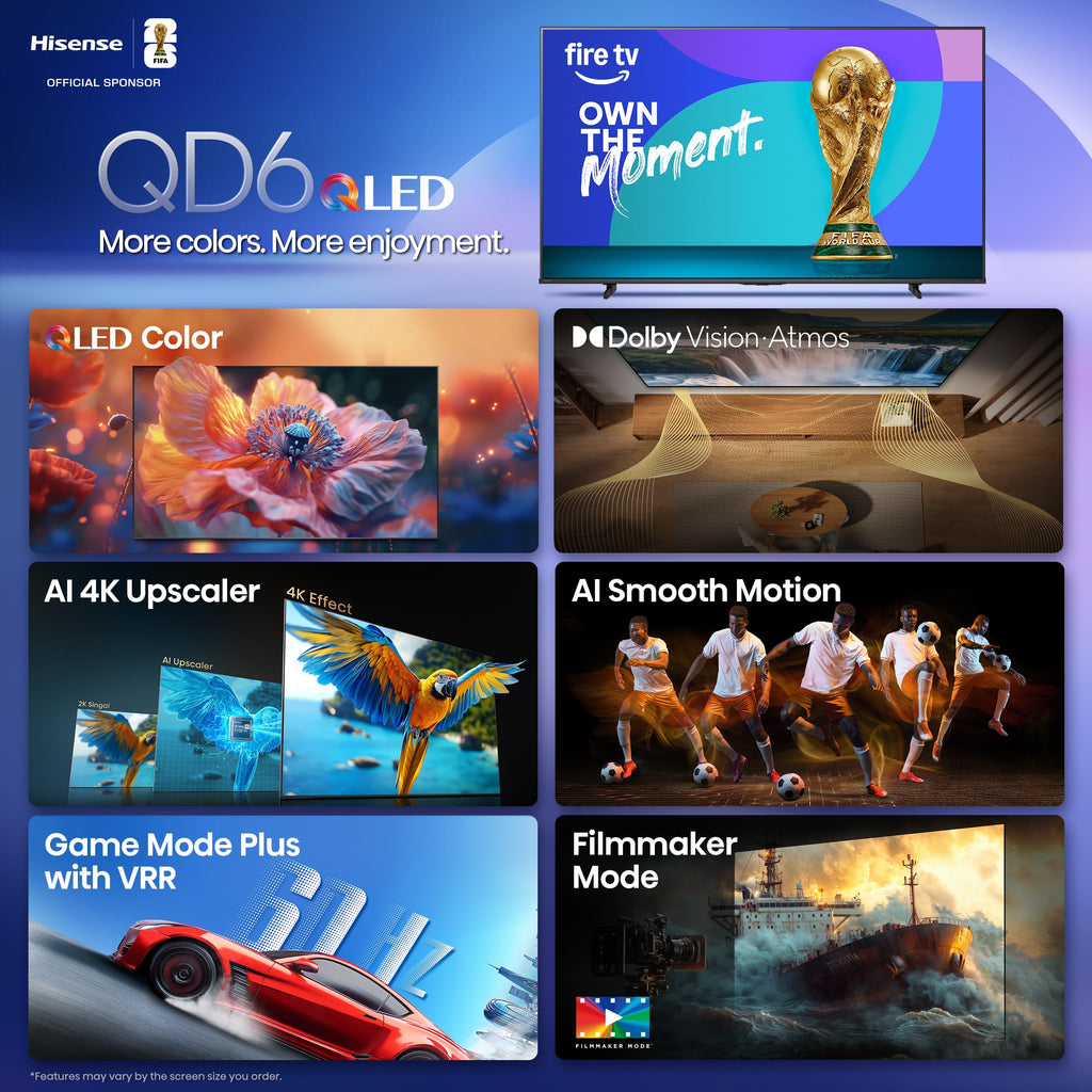 55" QLED 4K UHD Smart Fire TV A917