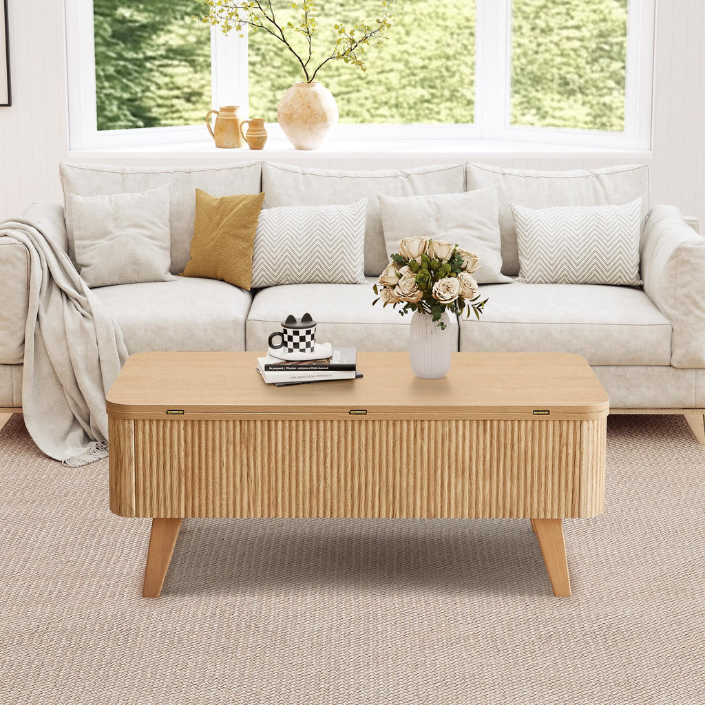 3 in 1 Lift Top Convertible Coffee Table with Storage A94389
