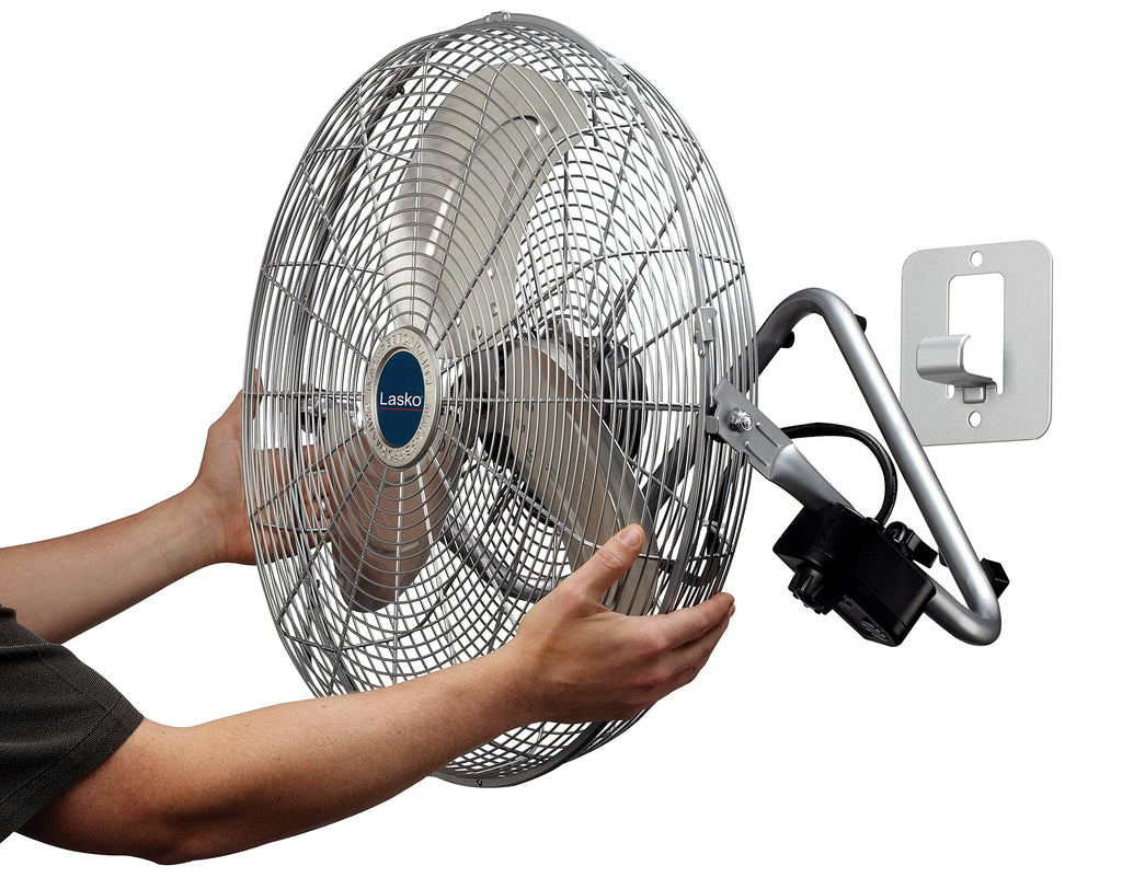 20" Silver High Velocity Wall Mount Fan C86432