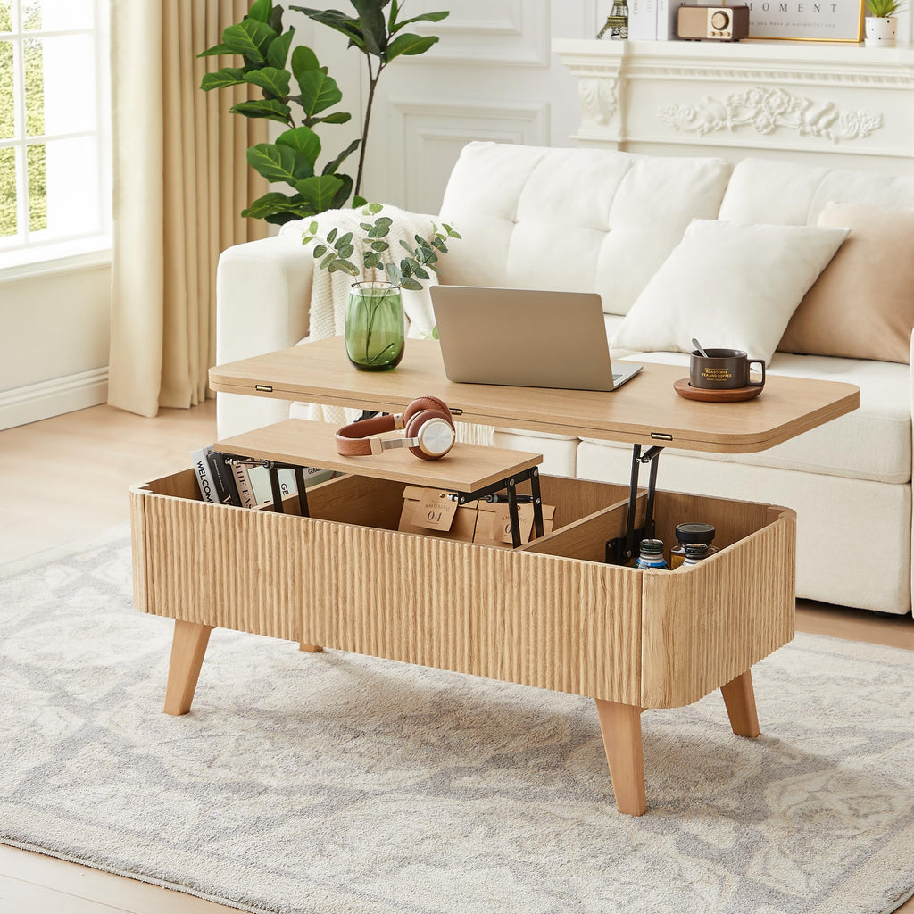 3 in 1 Lift Top Convertible Coffee Table with Storage A94389